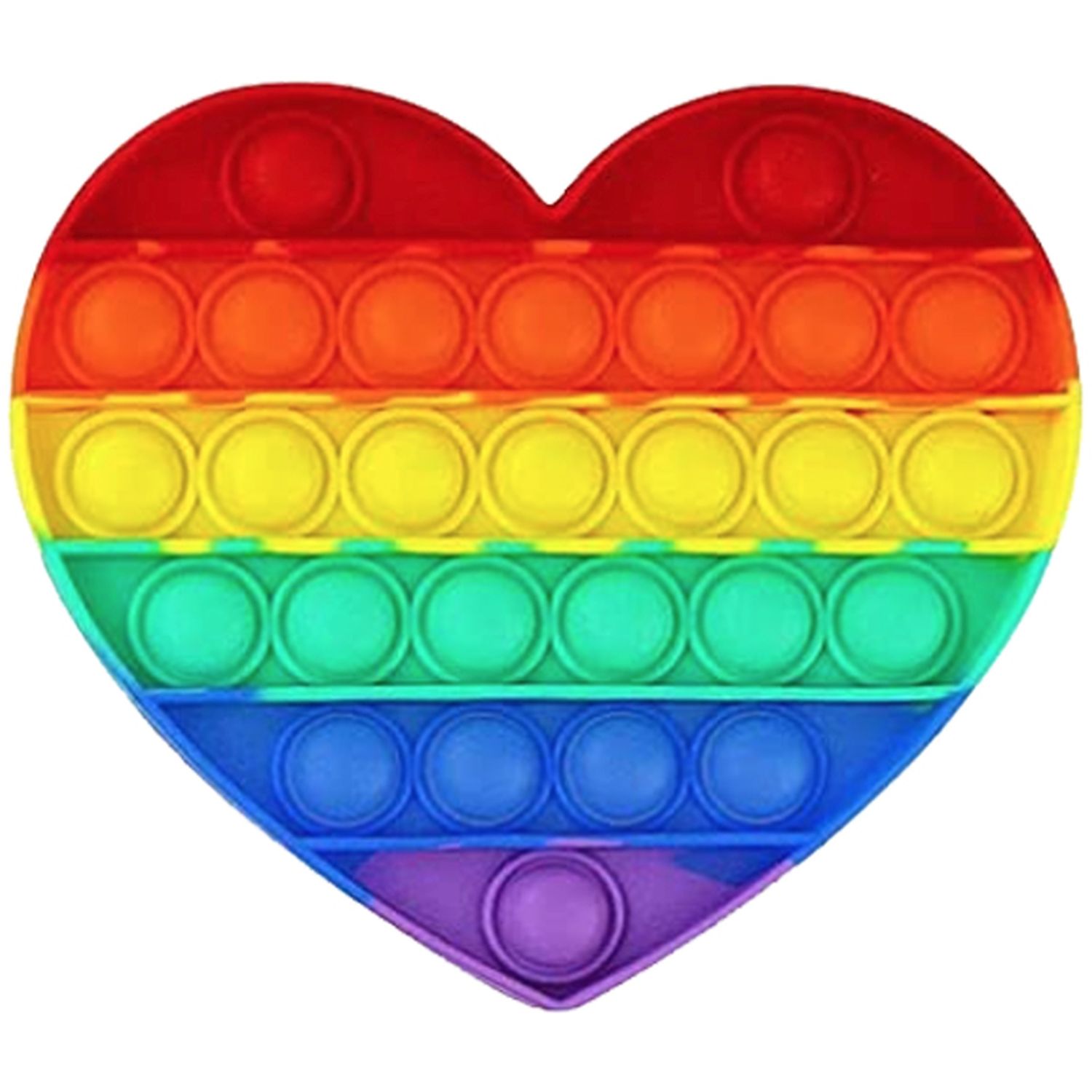 Fidget Popper Heart Shaped Board 6