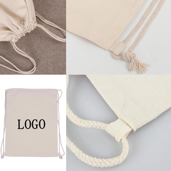 8 oz. Cotton Drawstring Sportpack 2
