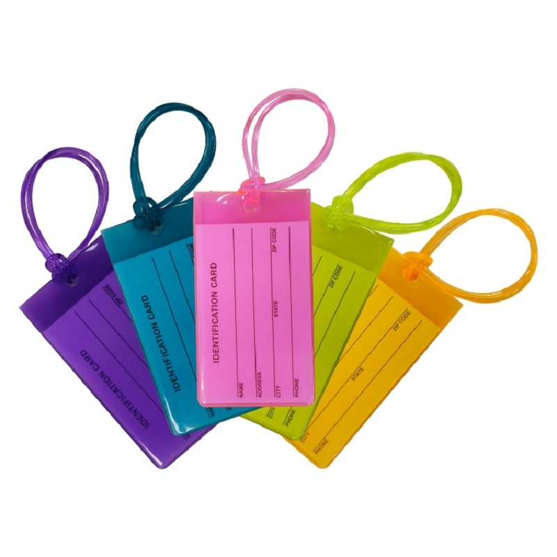 Soft PVC Luggage Tag 1