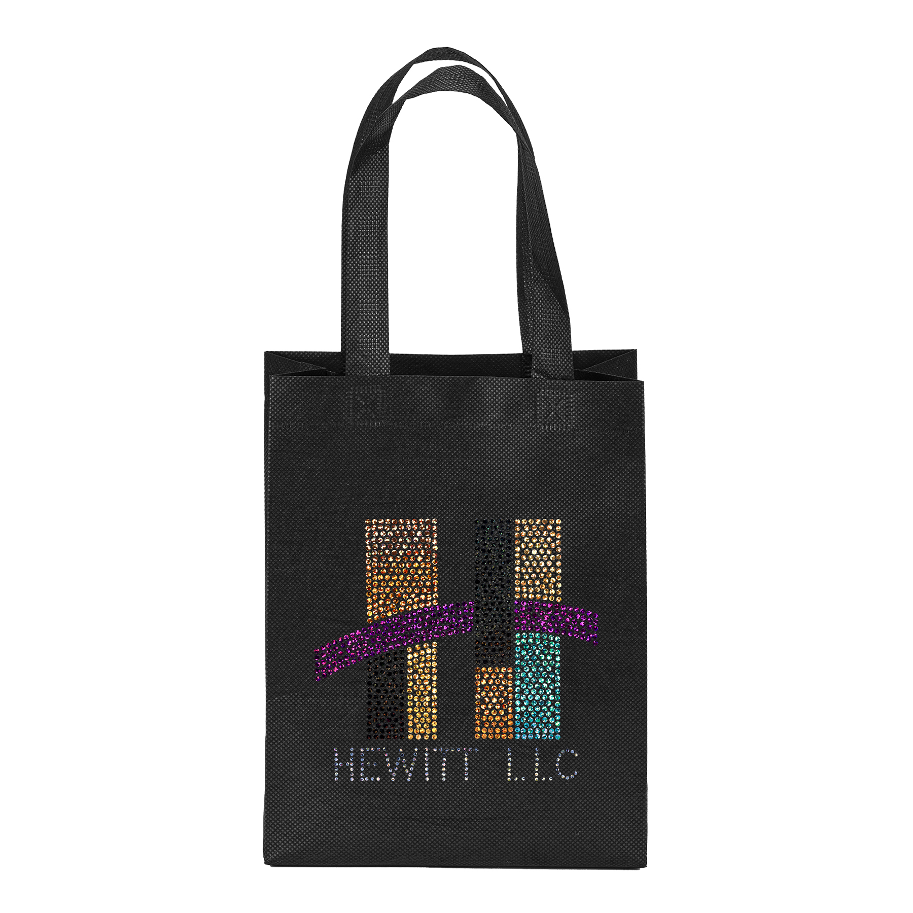 Lake™- R-PET Non-Woven Totes - Sparkle 3