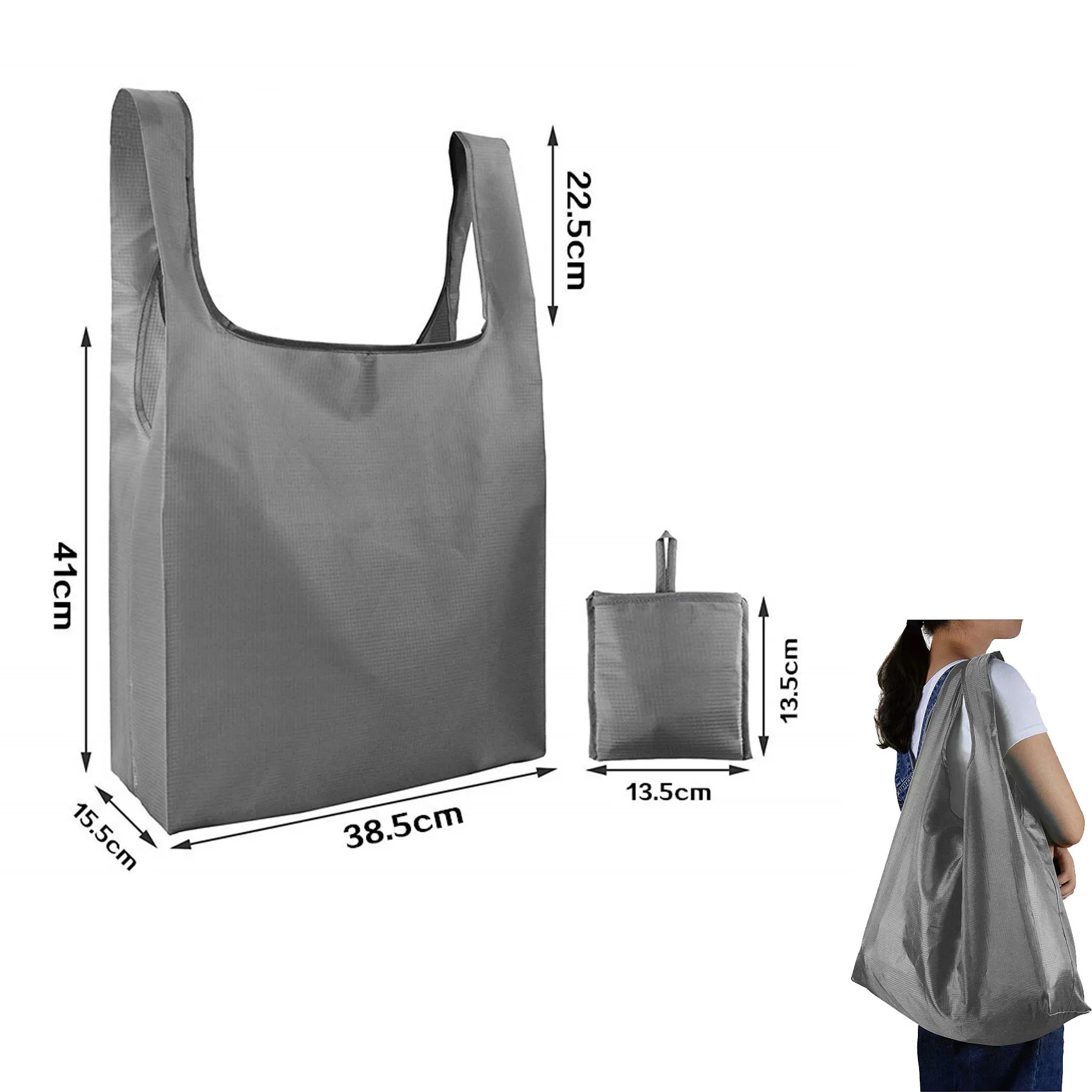 Ripstop Reusable Shopping Bags 2