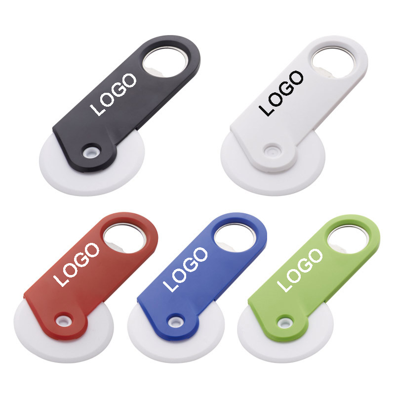 Pizza Size Wheel W/ Bottle Opener 2