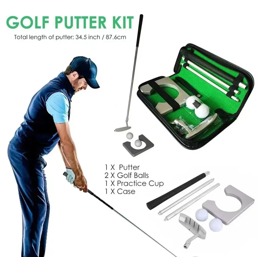 Portable Golf Putter Set Kit 4