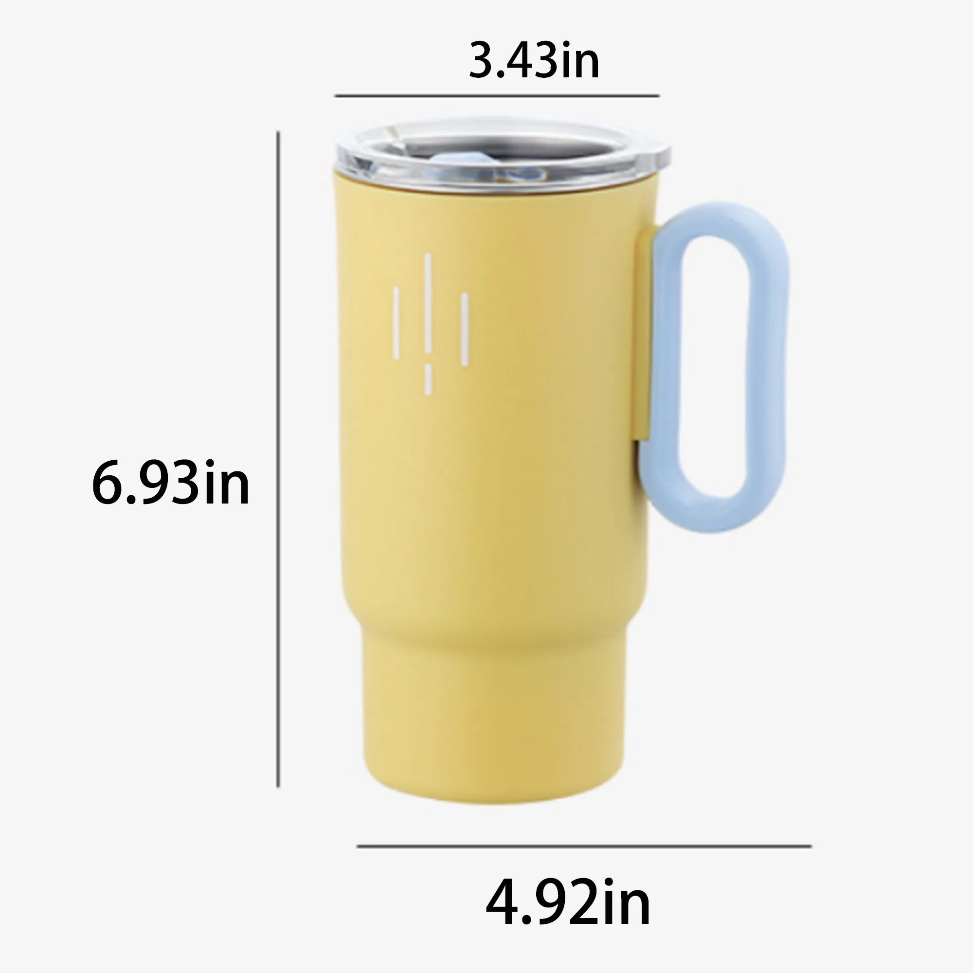 19oz Coffee Mug With Handle 4