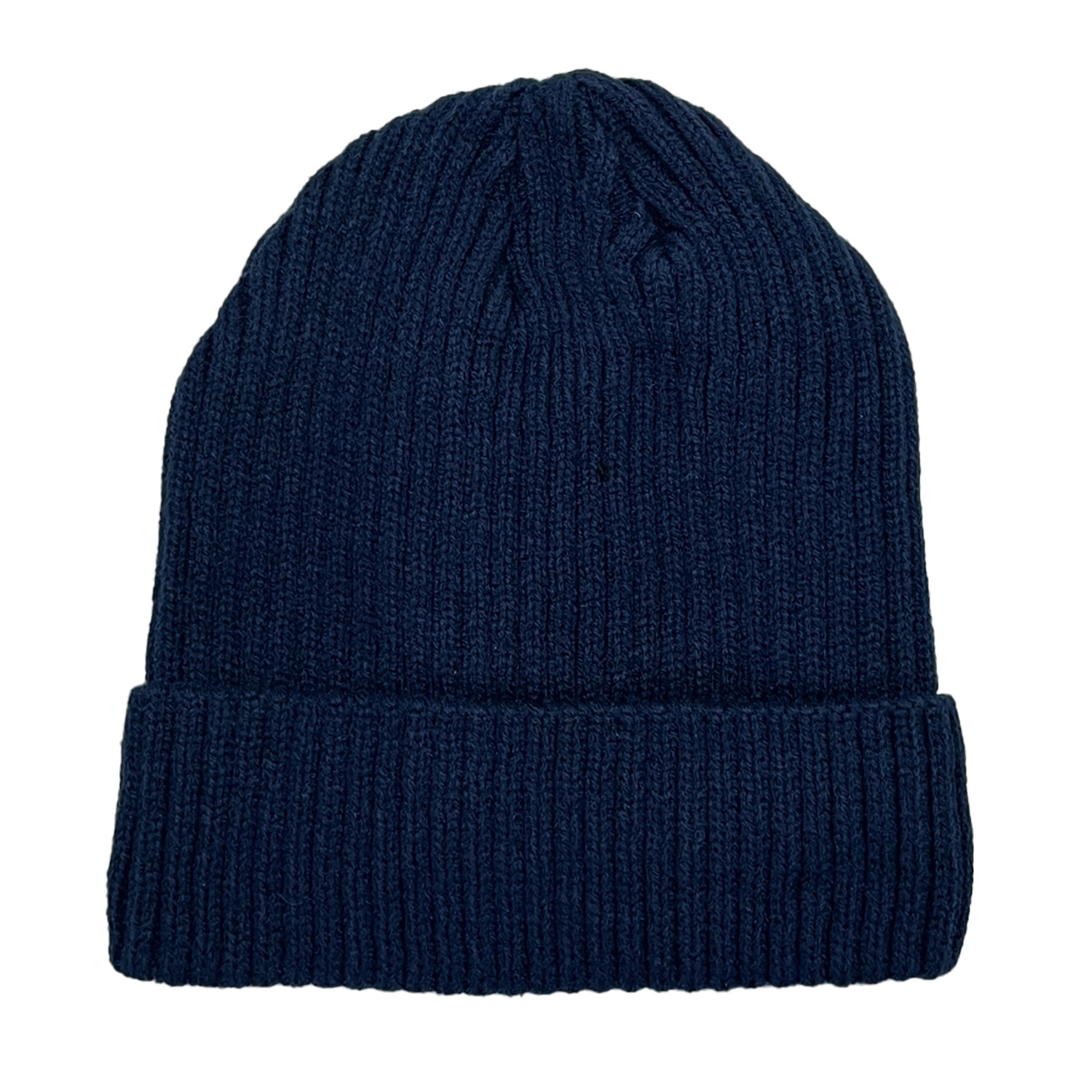 Ribbed Pattern Knit Beanie w/Plush Lining 4