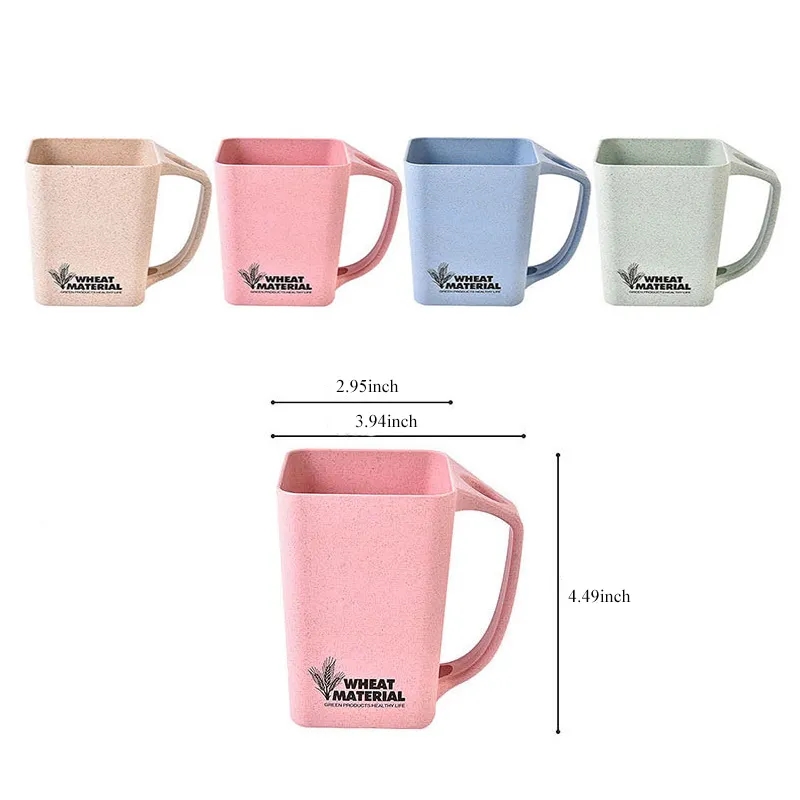 Wheat Straw Plastic Cup 3