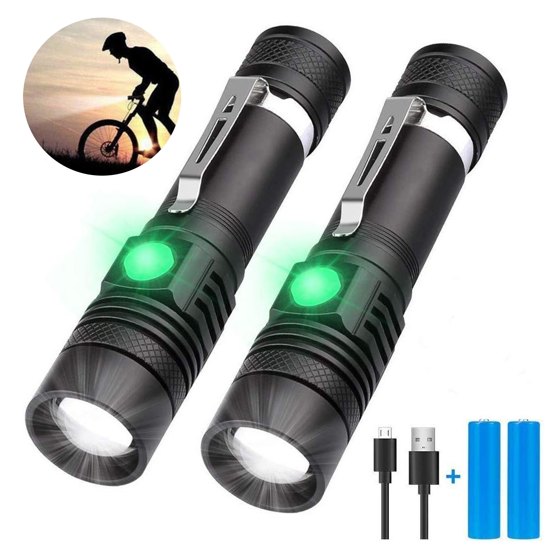 High Lumens Tactical Flashlight 1