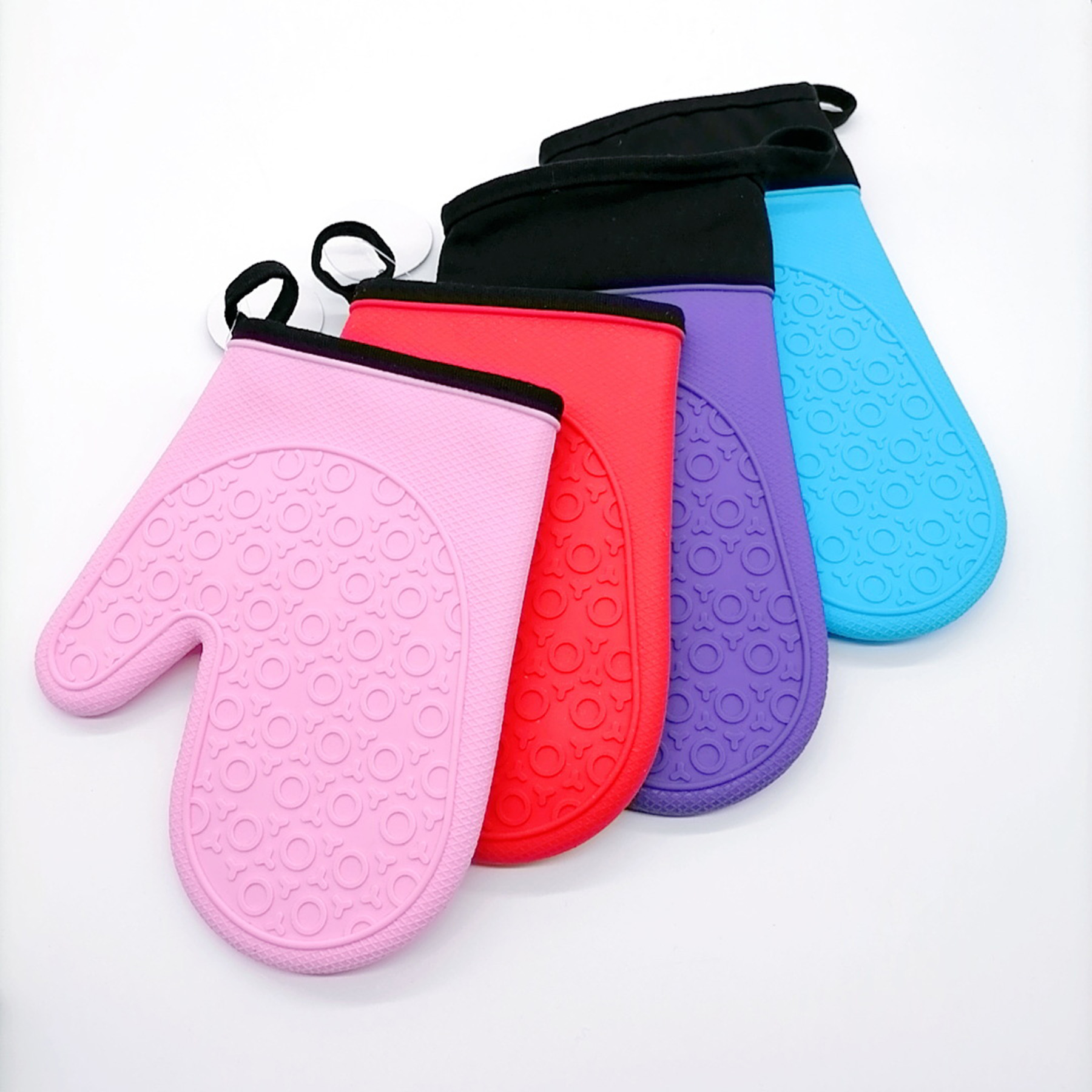 Silicone Heat Resistant Oven Gloves 3