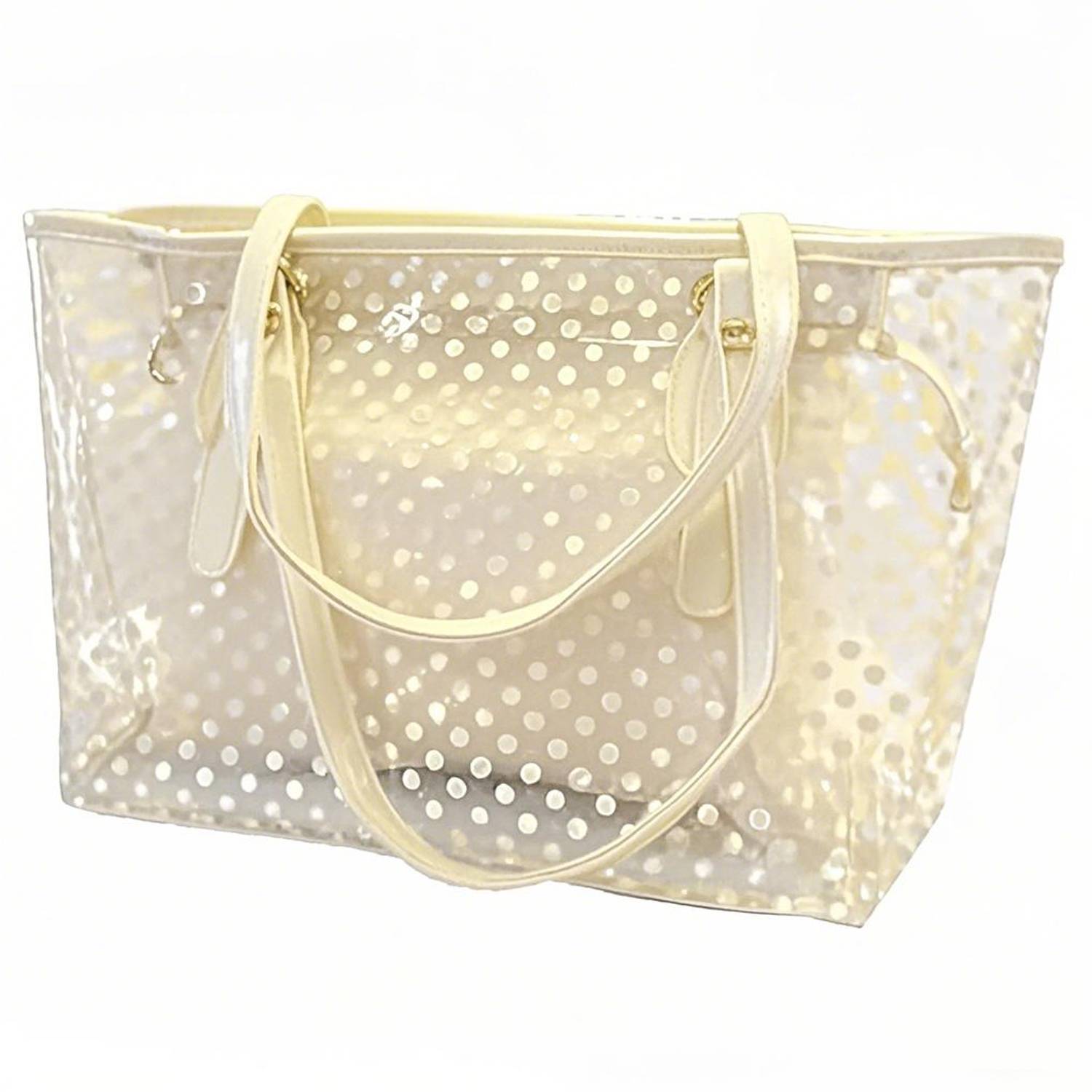 Stylish PVC Waterproof Clear Beach Tote Bag 6