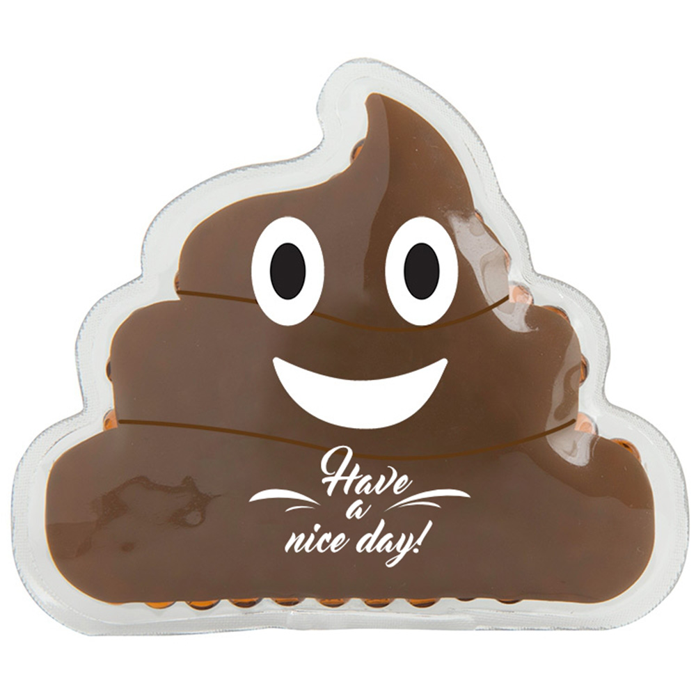 Poo Emoji Gel Beads Hot/Cold Pack