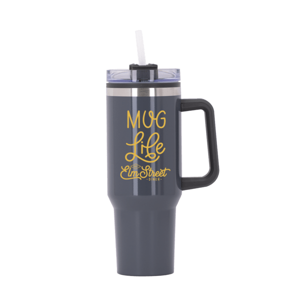 Behemoth 40 oz. Hugo Plastic Interior Stainless Steel Travel Mug 25