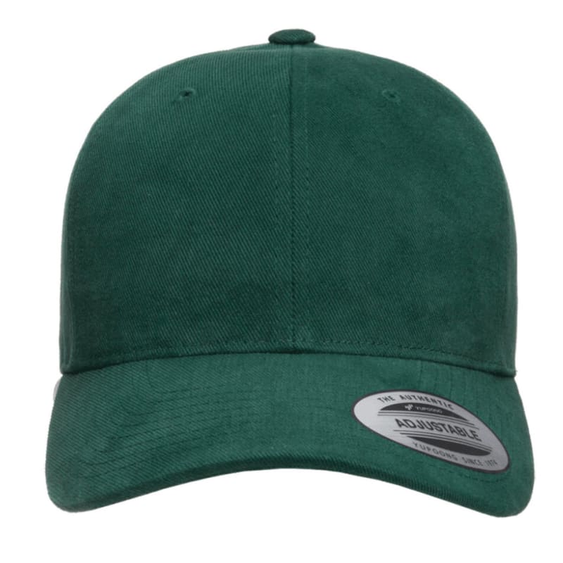 Yupoong Adult Brushed Cotton Twill Mid-Profile Cap 9