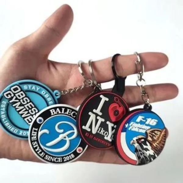 1.5" Custom 3D PVC Keychain 1