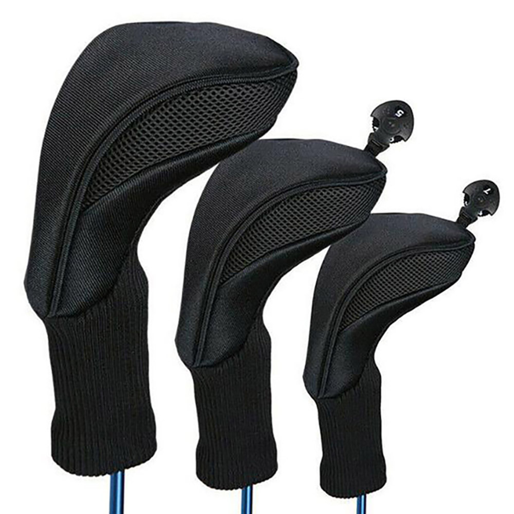 Golf Driver Head Cover 3 Pcs Set 2