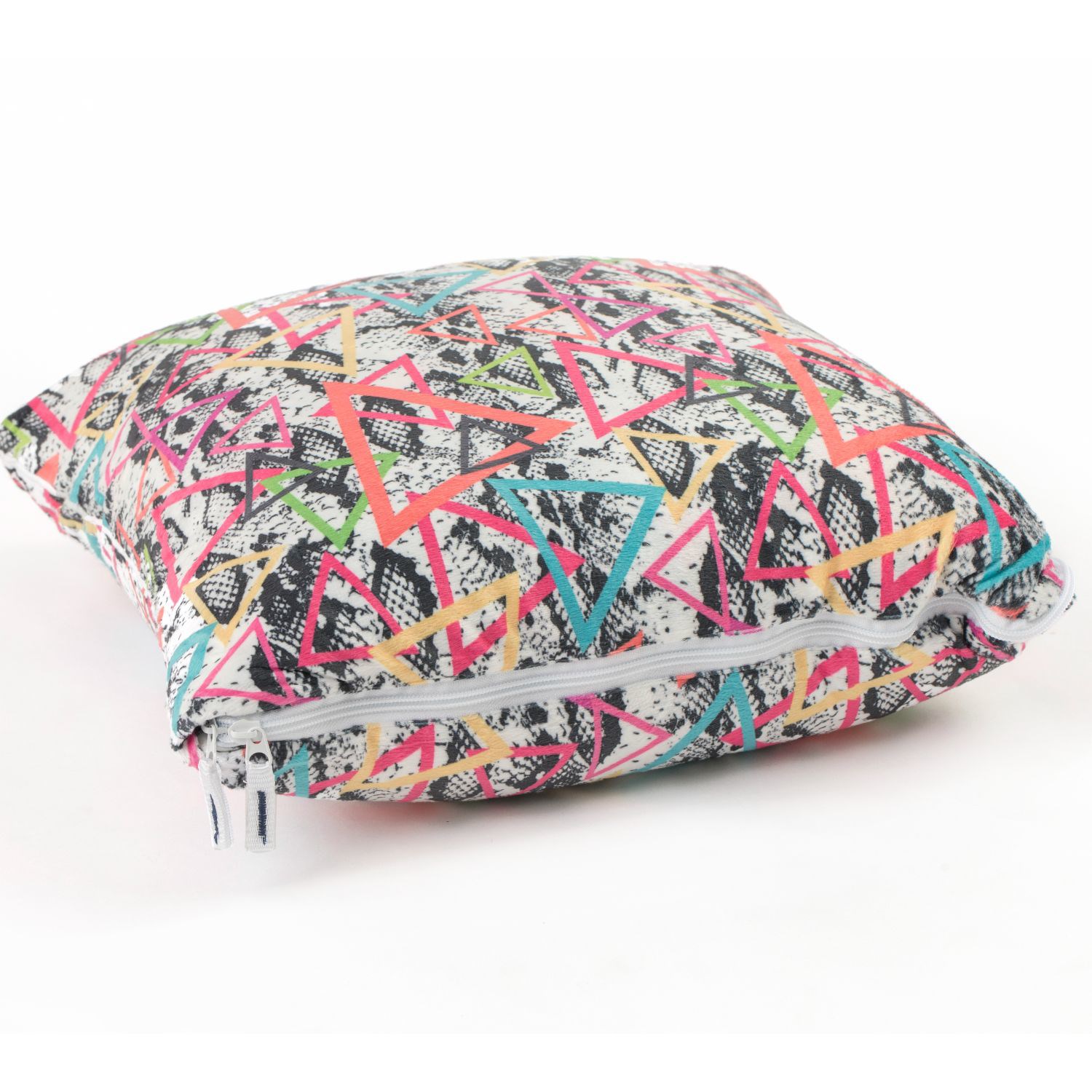 60" x 80" Oversize Sherpa Crystal Velvet Sublimation Pillow Blanket 1