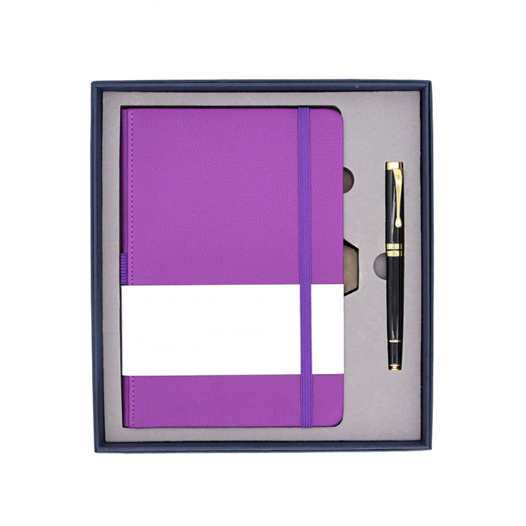 PU Notebook and pen gift set 3