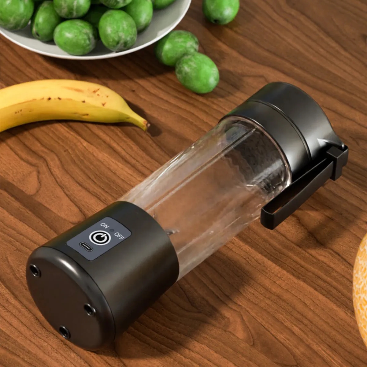 13 Oz. Portable Juice Blender Rechargeable Shakes Smoothies 8
