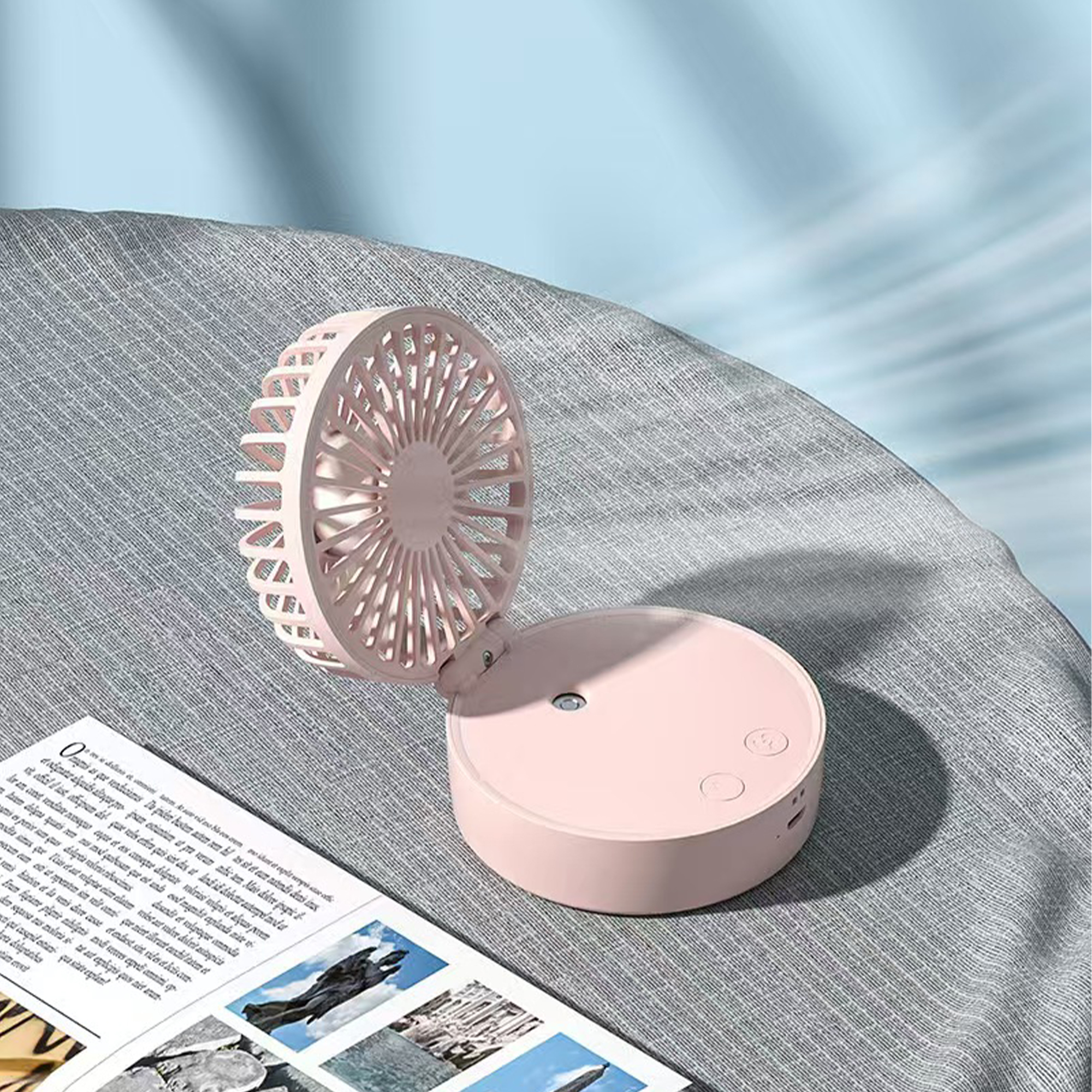 Other Plastic Personalized Handheld Mist Fan 4