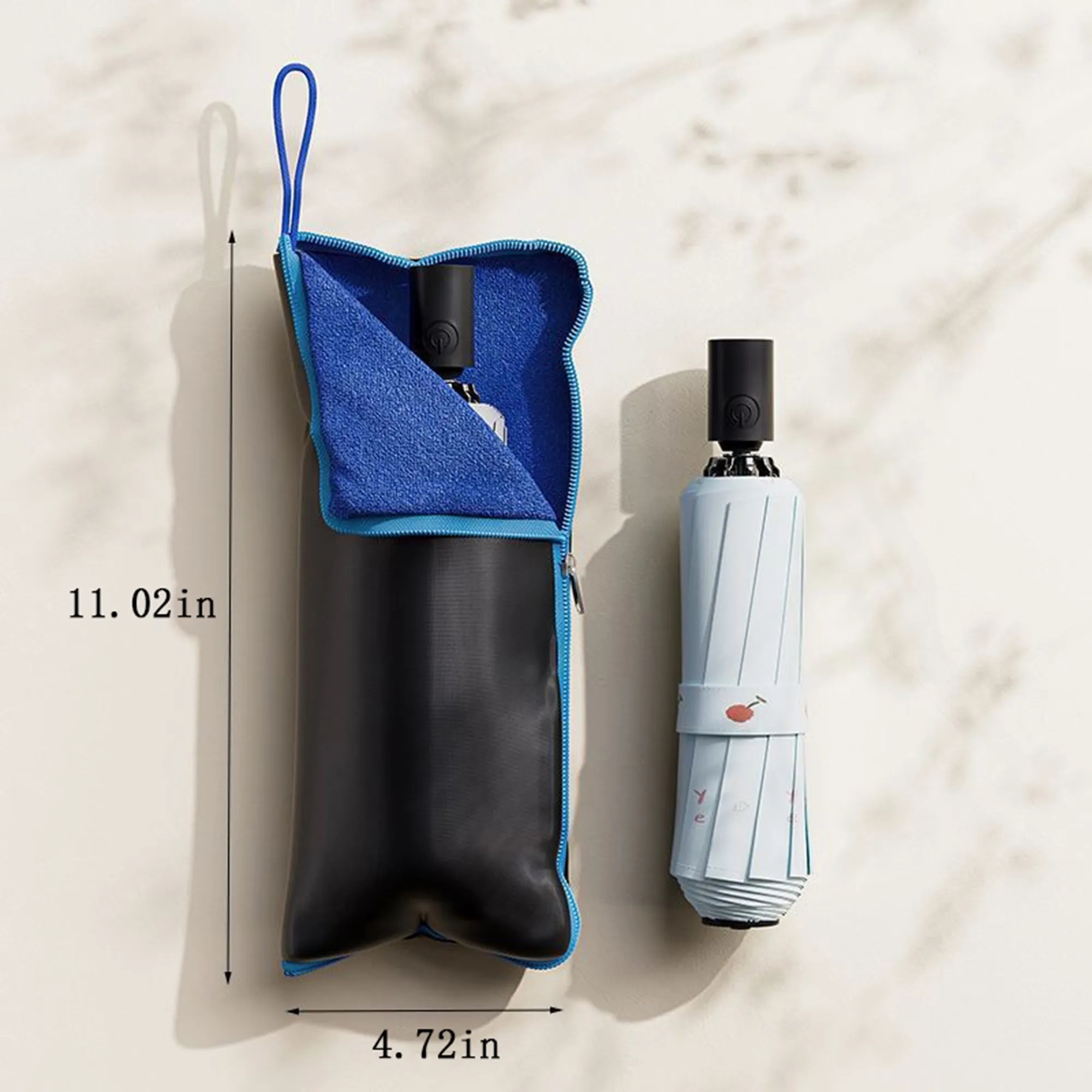 Custom Logo Absorbent Handheld Umbrella Sleeve 3