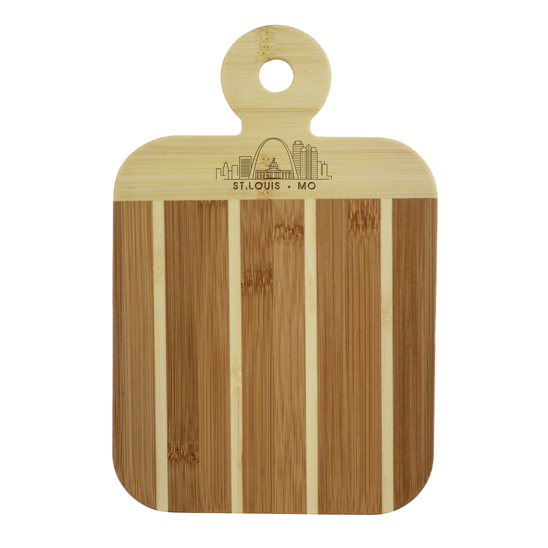 Striped Paddle City Skyline Board - St Louis 2