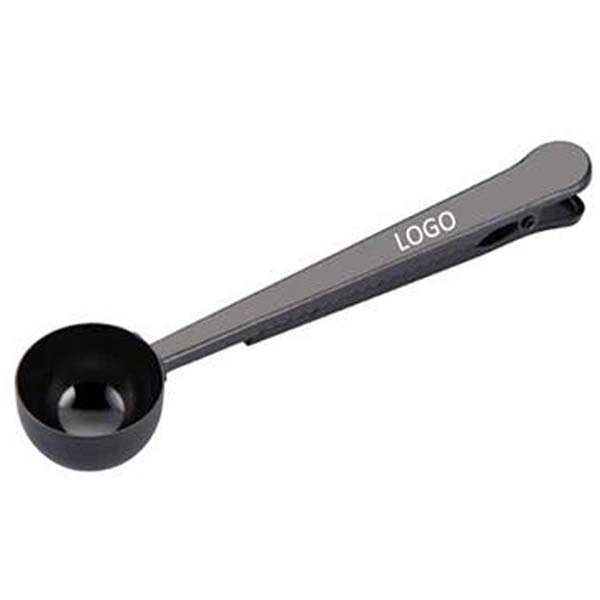 2-in-1 Stainless Steel Coffee Scoop Clip 3