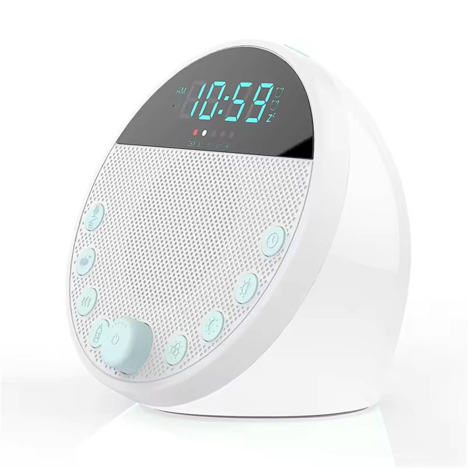 White Noise Sleep Aid W/ Recording Alarm Clock 3