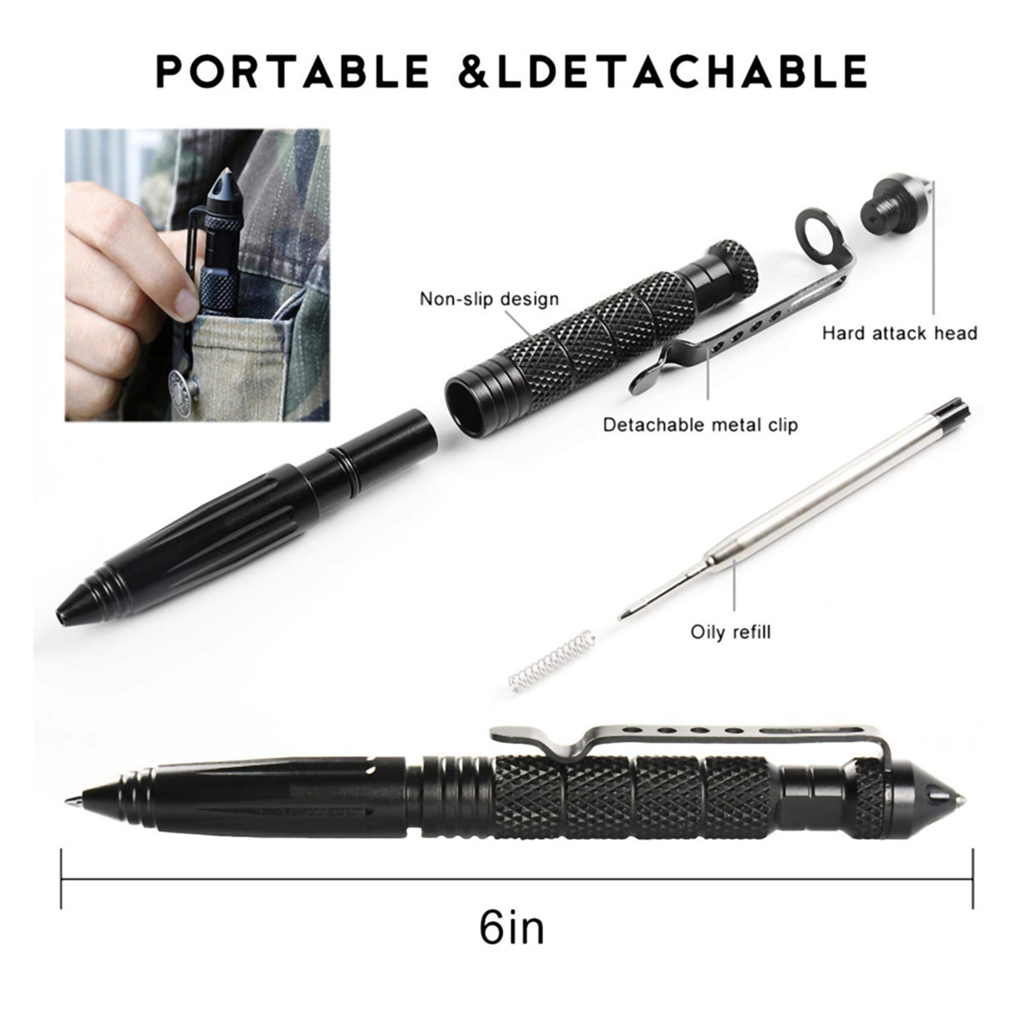 Functional Self-Defense Tactical Pen 4