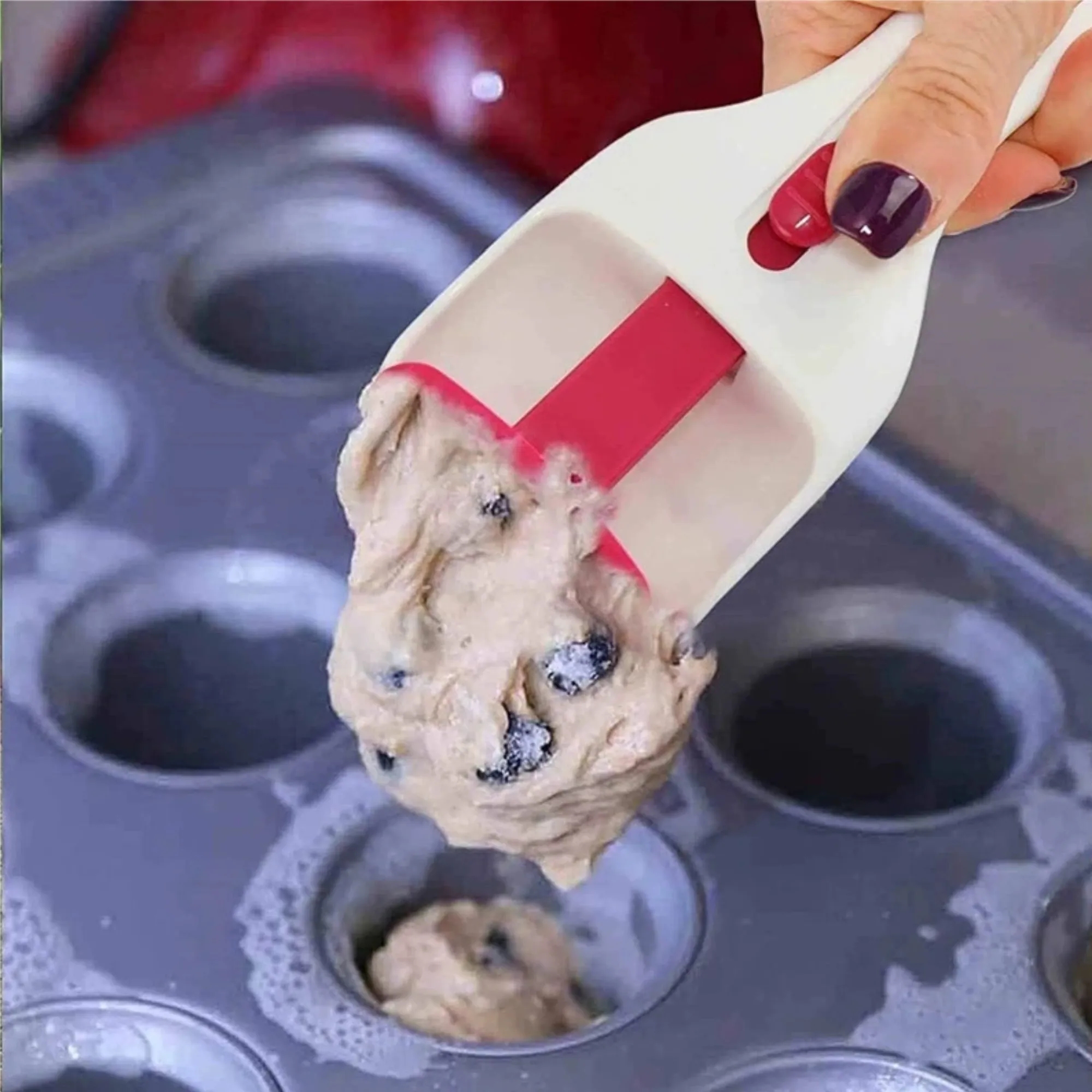 Cake Spatula Spoon Cupcake Scoop For Baking 6