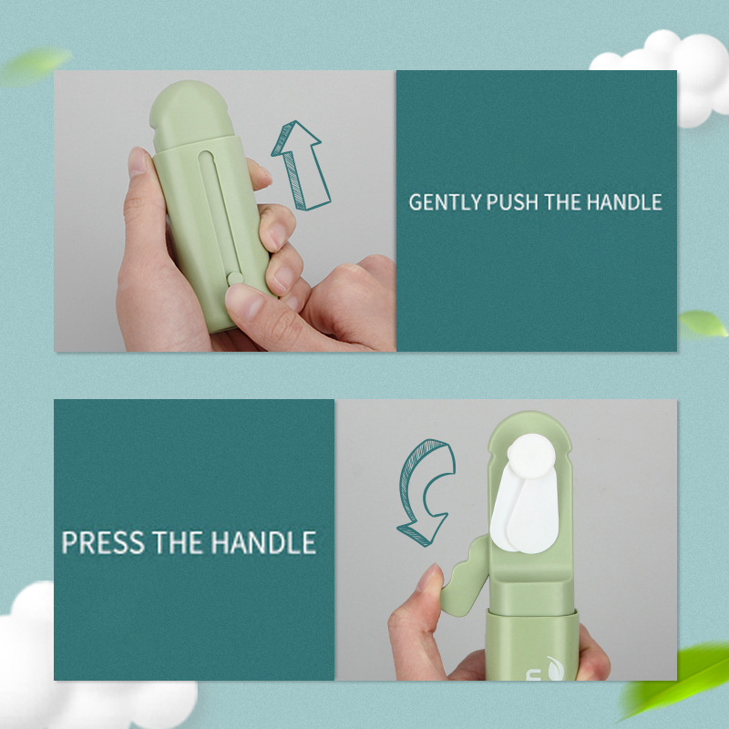 Mini Portable Cool Manual Fan 2