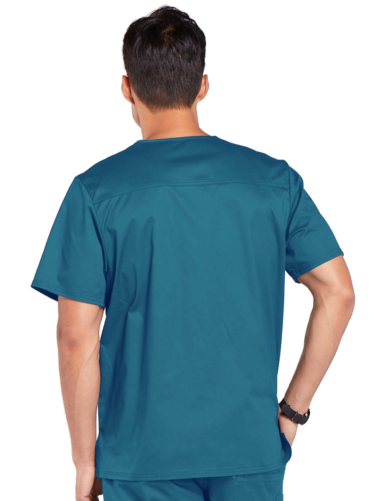 Cherokee - Workwear Core Stretch - Men's 1-Pocket Tuckable V-Neck Top 30