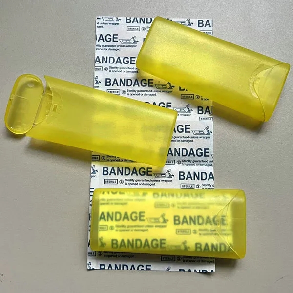 Custom Flip Top Bandage Holders 5