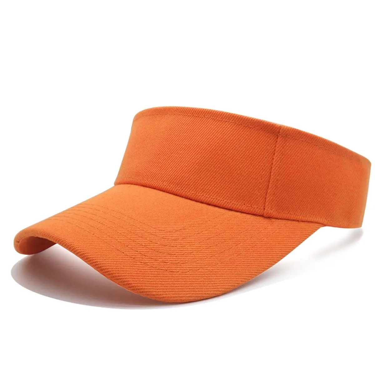 In Stock Custom Cotton Sports Twill Visor 3