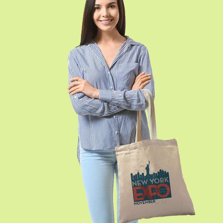 10 oz. Econo Natural Cotton Tote 1