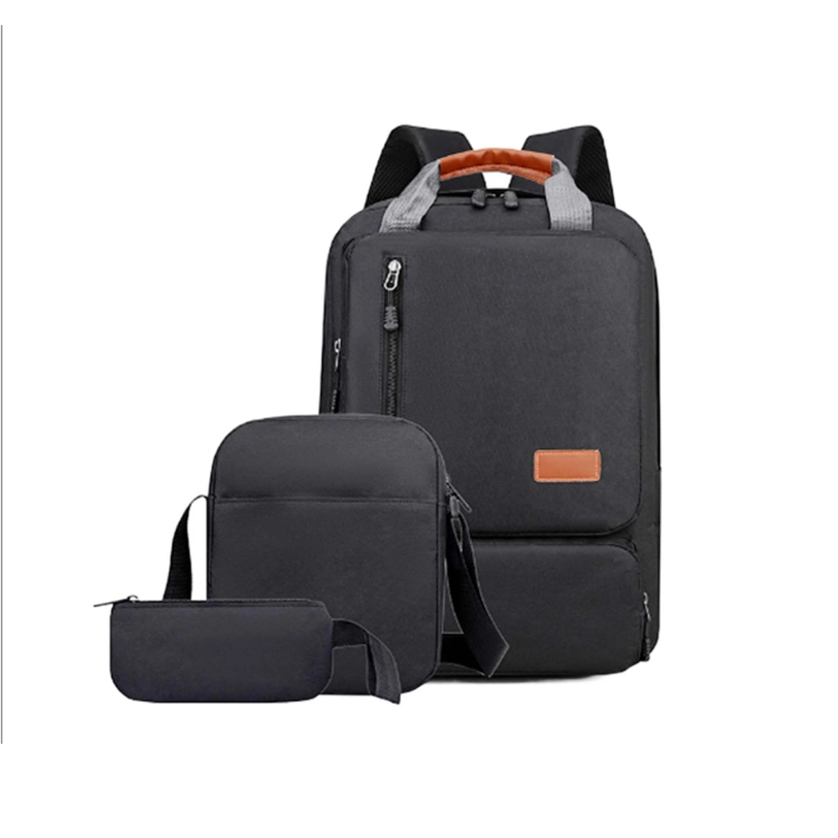 Large Capacity Portability Business Laptop Backpack Set 4