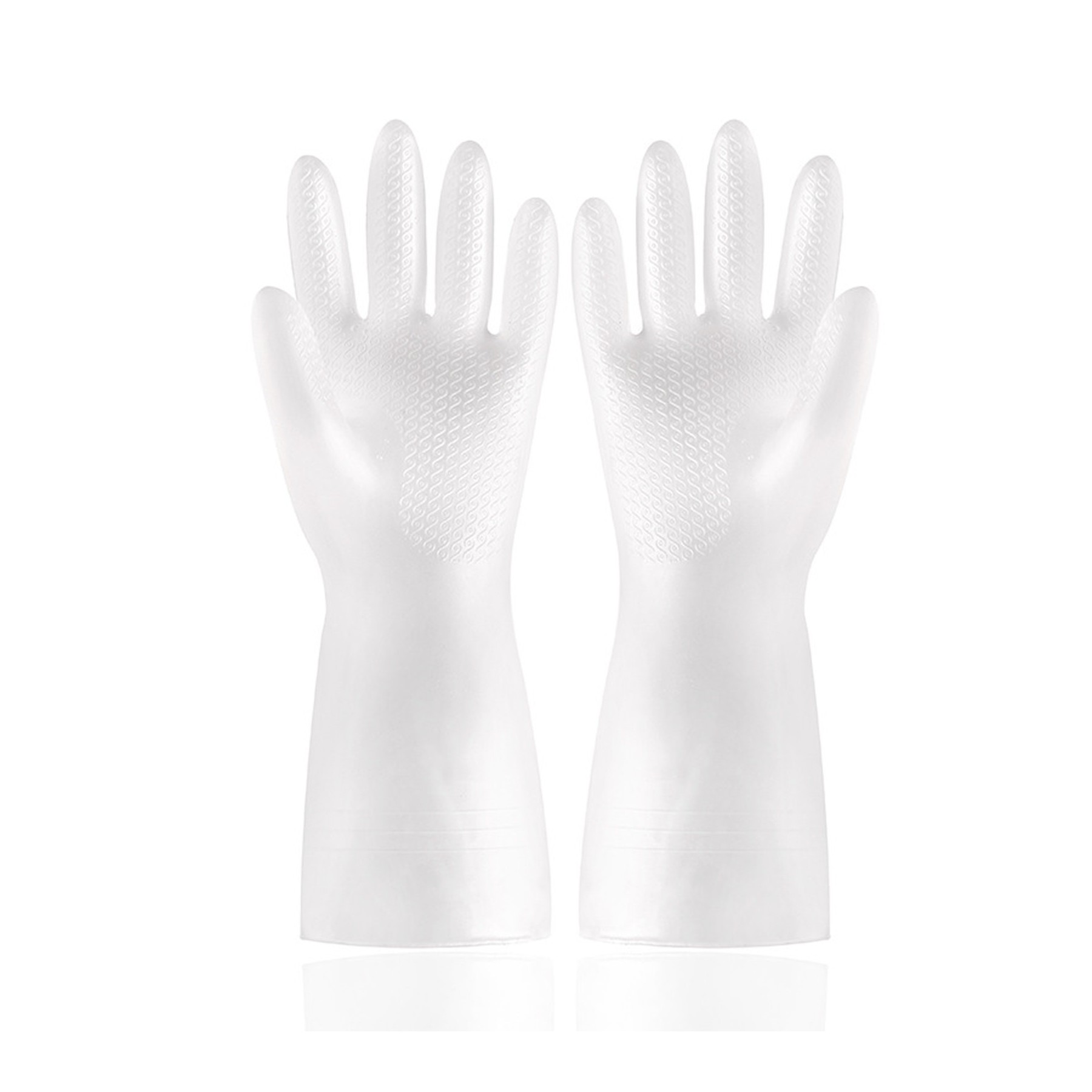 Rubber Kitchen Dishwashing Gloves 7