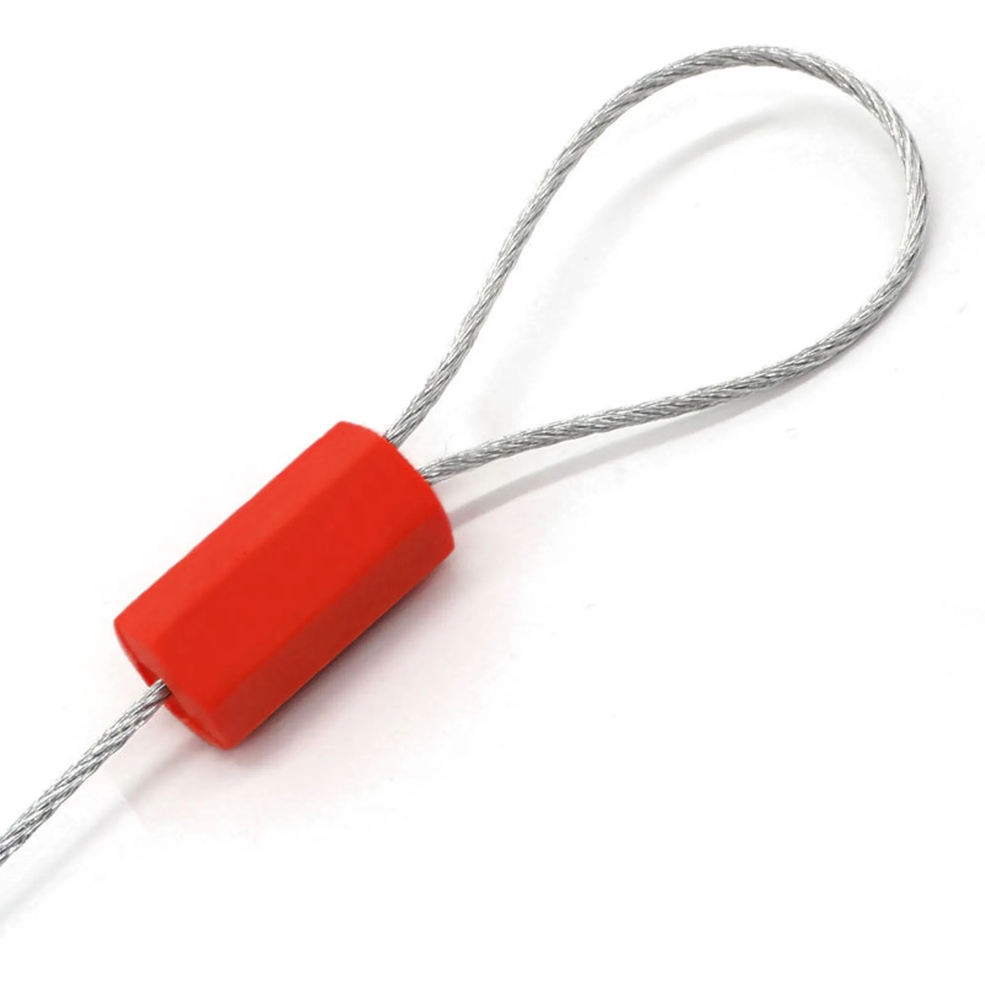 MOQ 20 Custom Disposable Steel Wire Security Tie 8