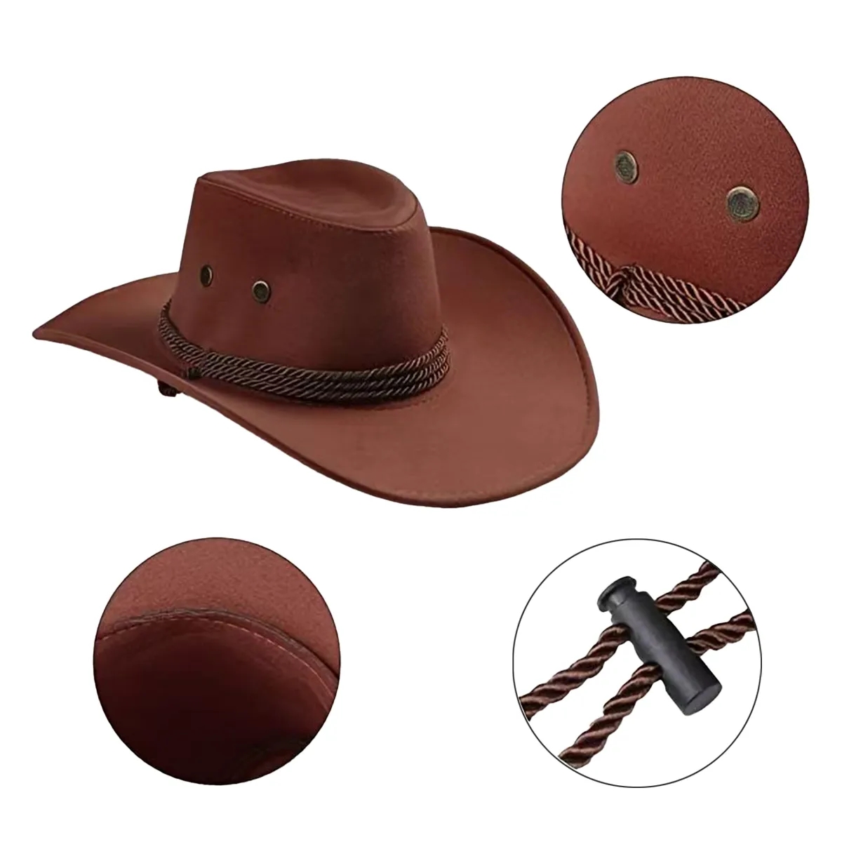 Classic Western Cowboy Hat for Outdoor 5