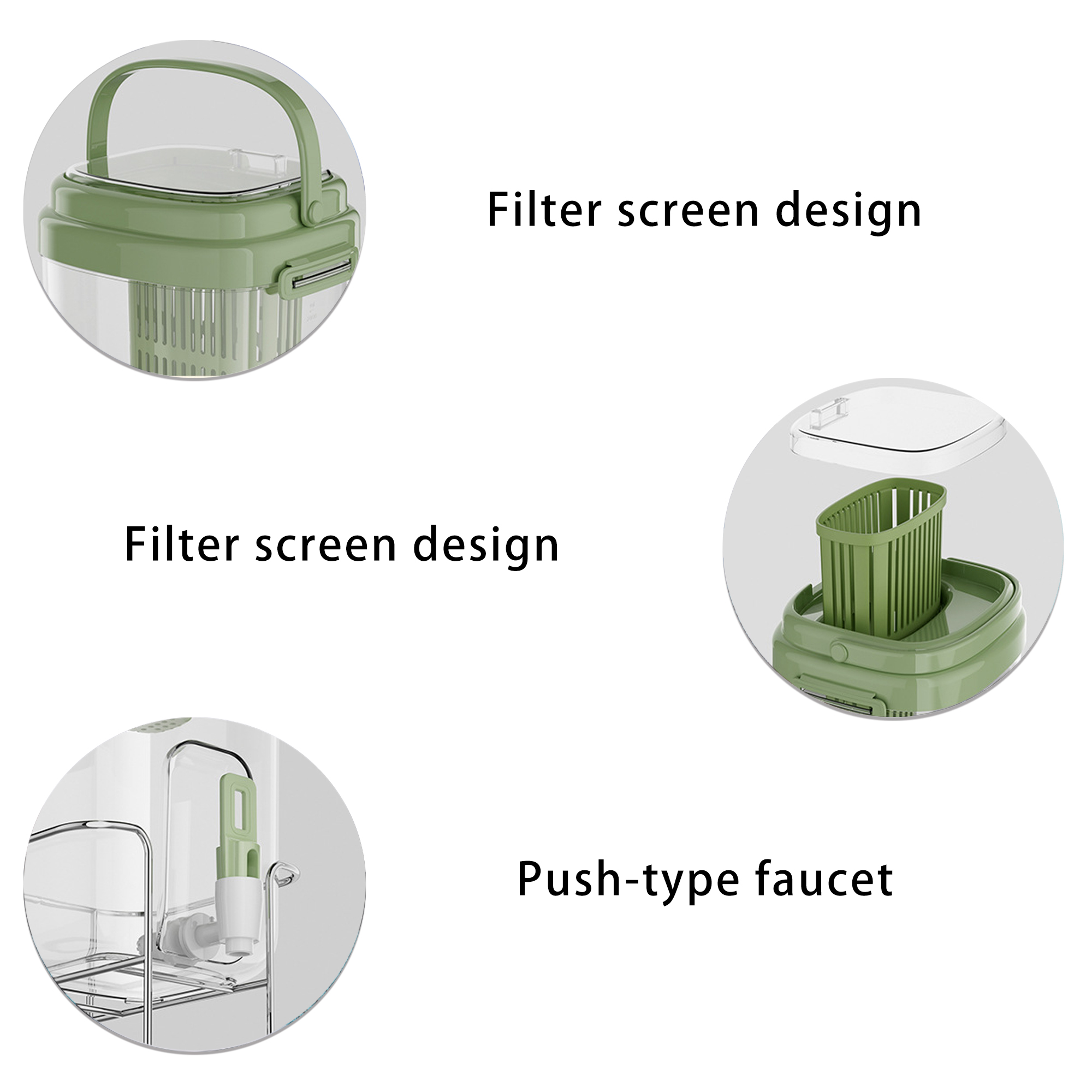 Household beverage cooler bucket 4