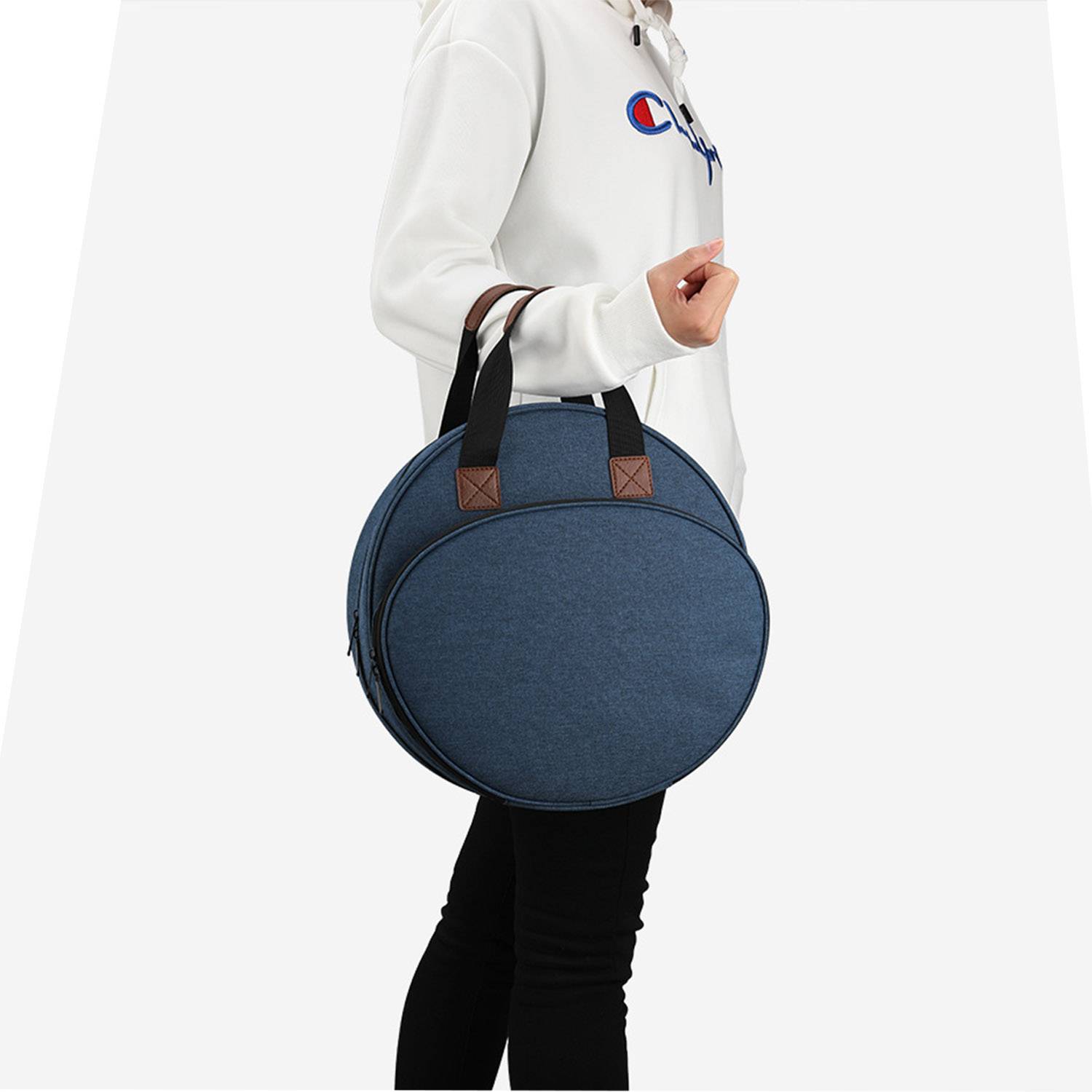 Oxford cloth portable circular storage bag 4
