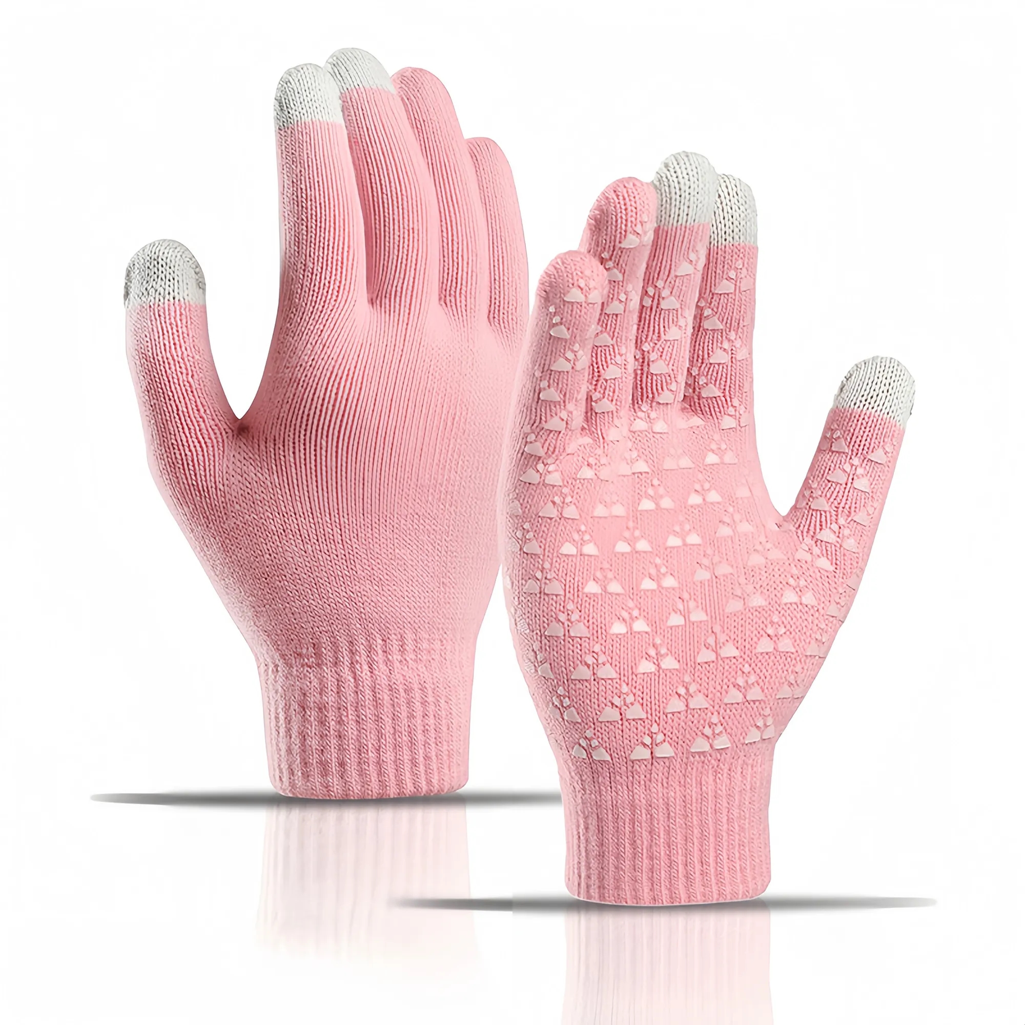 Touchscreen Acrylic Fleece Winter Gloves 2