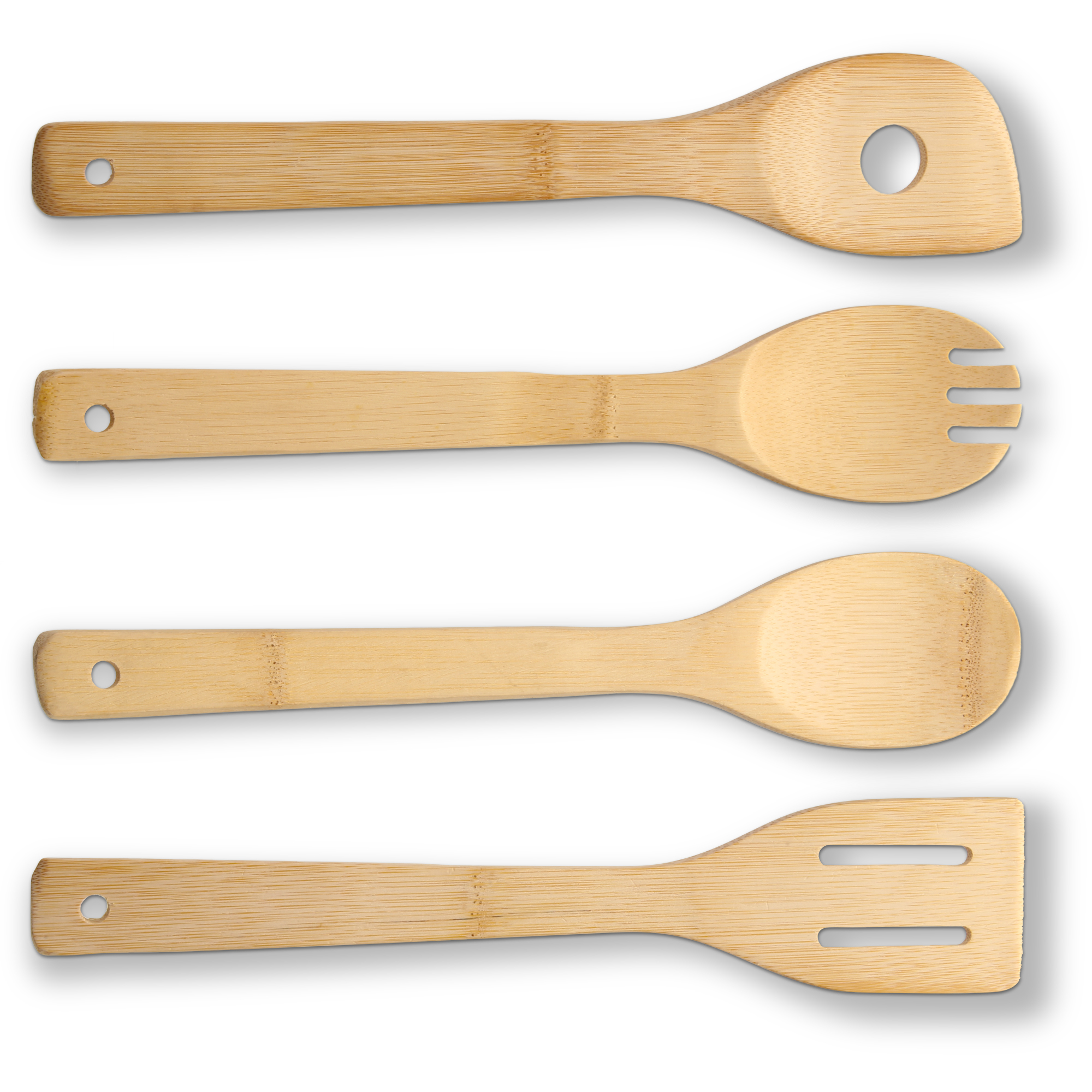 Bamboo Kitchen Utensil Set 4