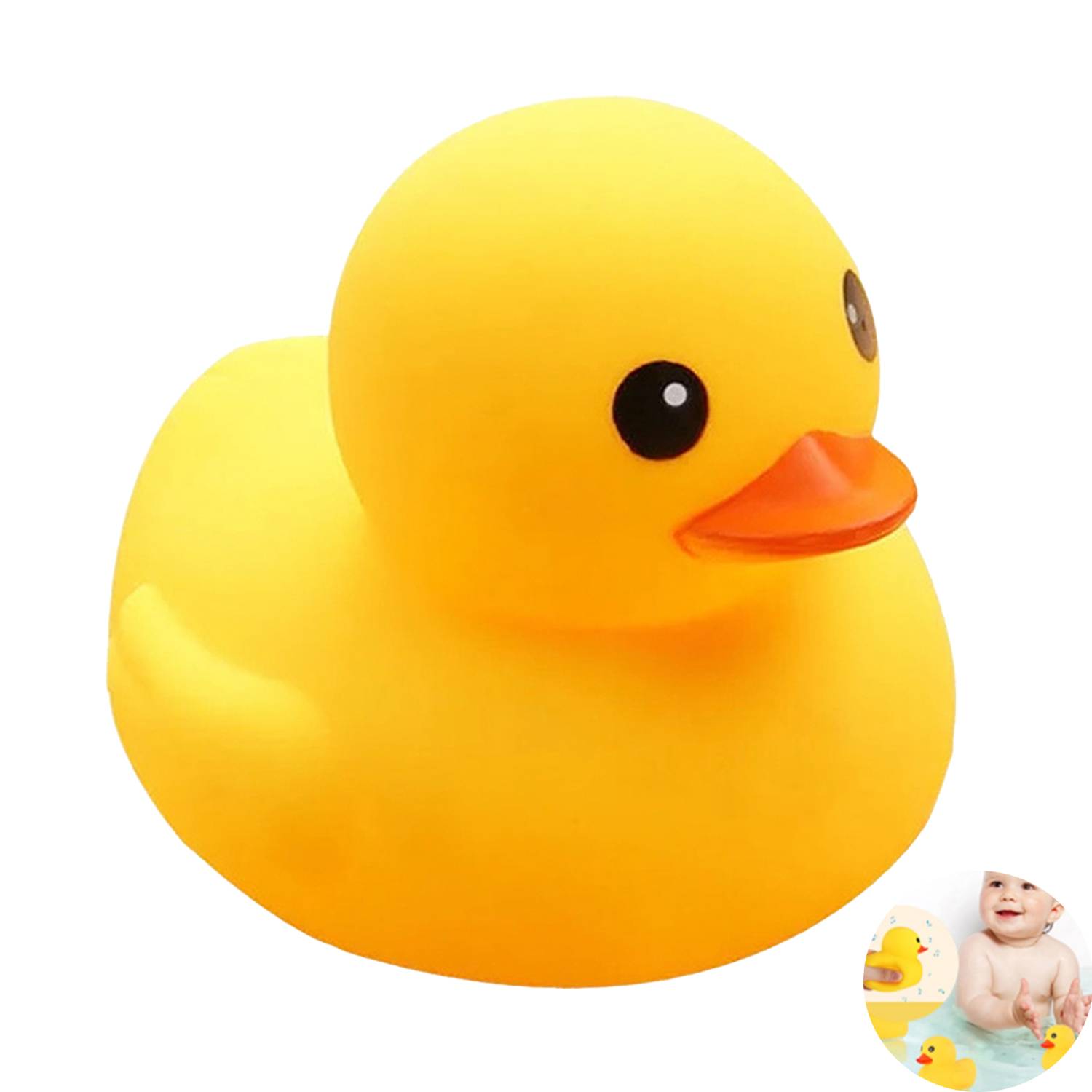 Yellow Rubber Duck Baby Shower Favor Toy 6
