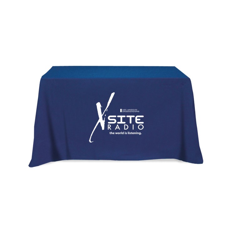 Flat 4-sided Table Cover - fits 4 foot standard table 4