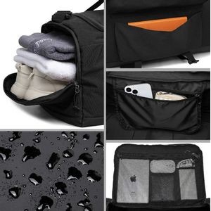 Canvas Duffel Bag with Wet Pocket Shoes Compartment 2