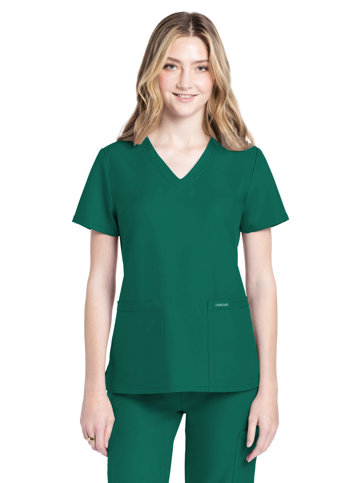 Cherokee - WW Originals Ultra - Women's 2-Pocket V-Neck Top 19