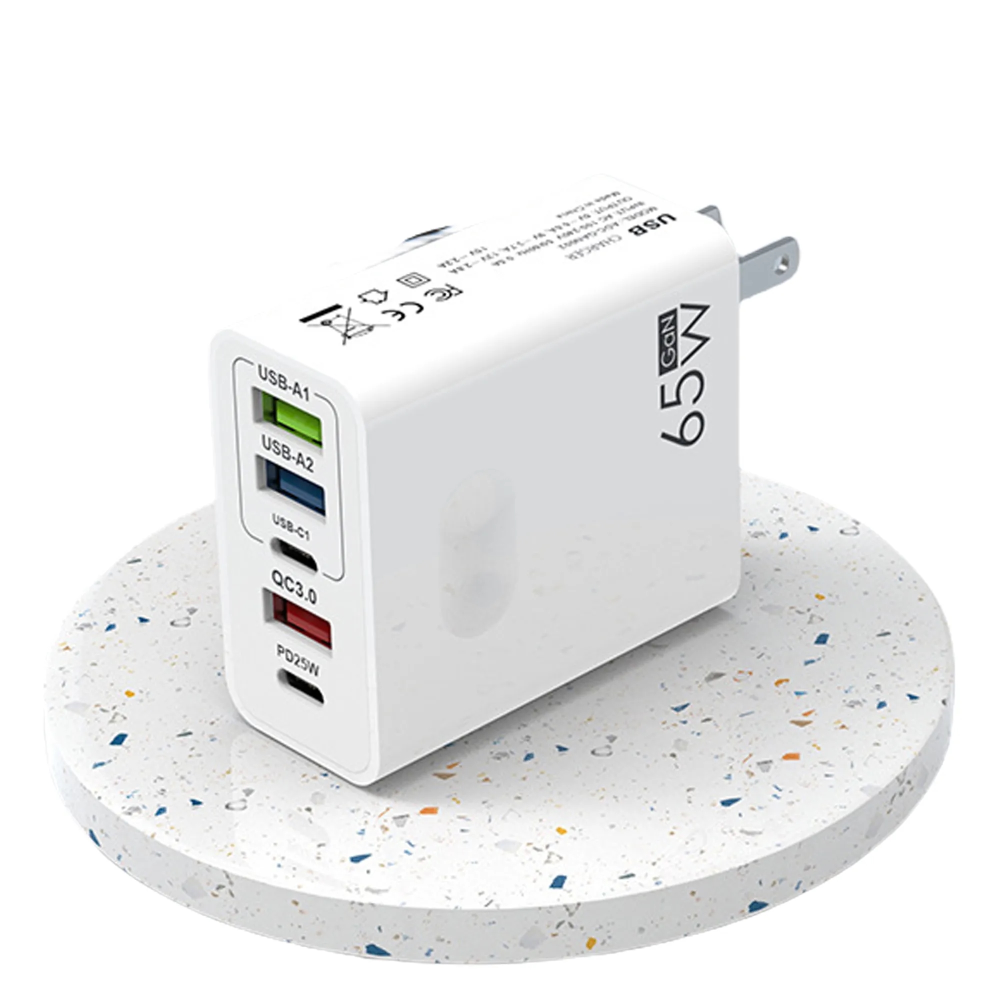 5-Port Usb Charger Block MOQ 100PCS 11