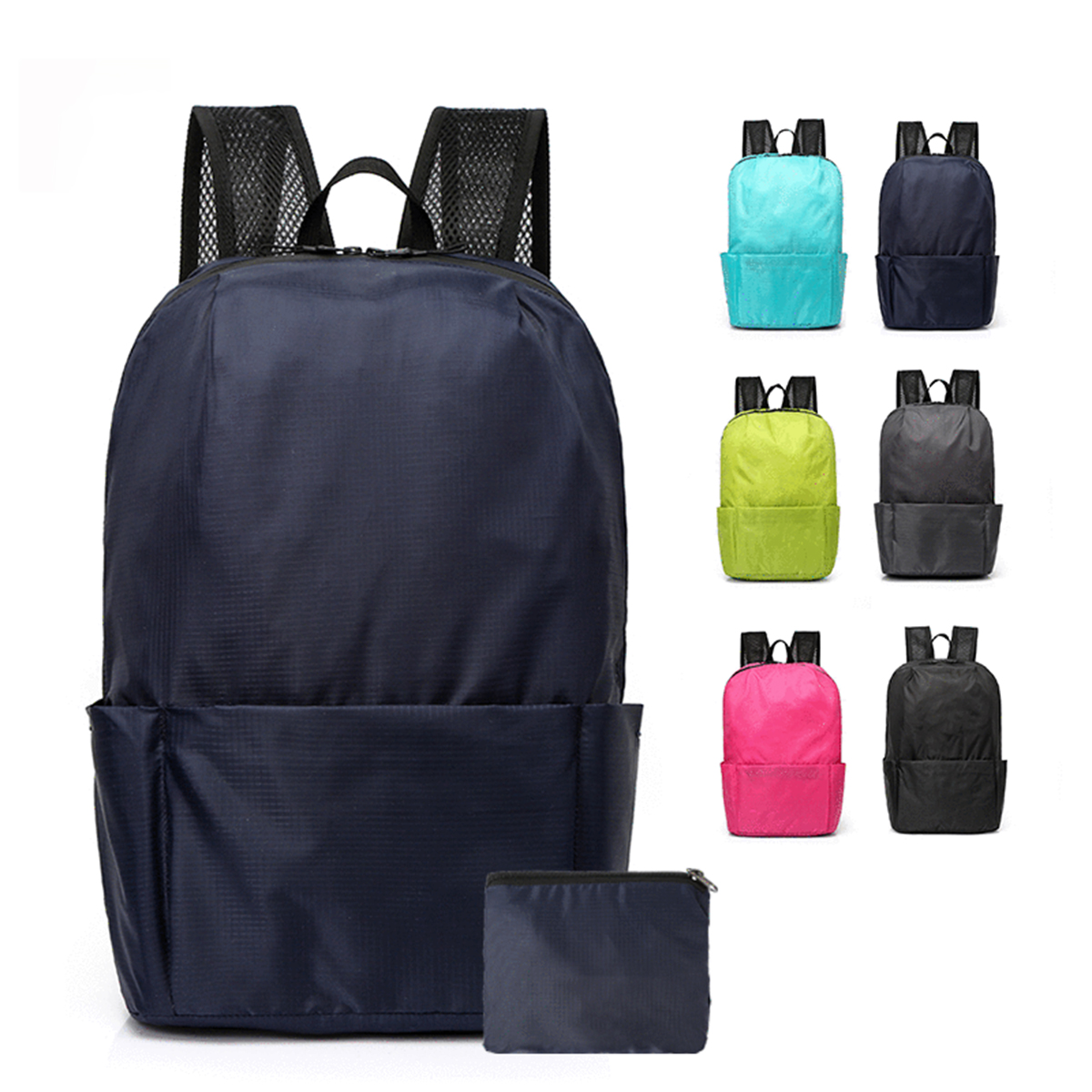 Light Completely Foldable Backpack 3