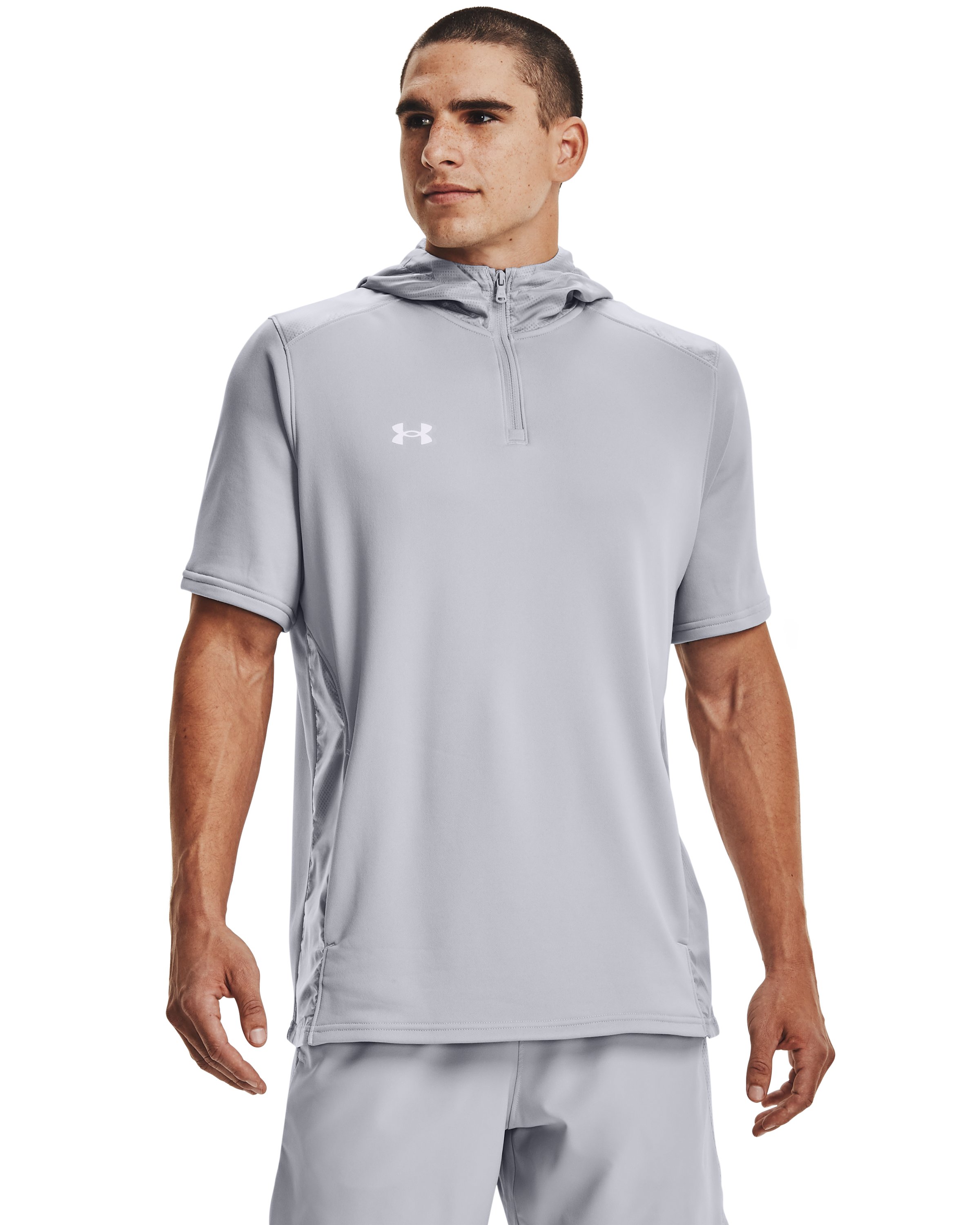 UA Command Men's Short Sleeve Hoodie, custom hoodie or sweatshirt with logo imprint 6