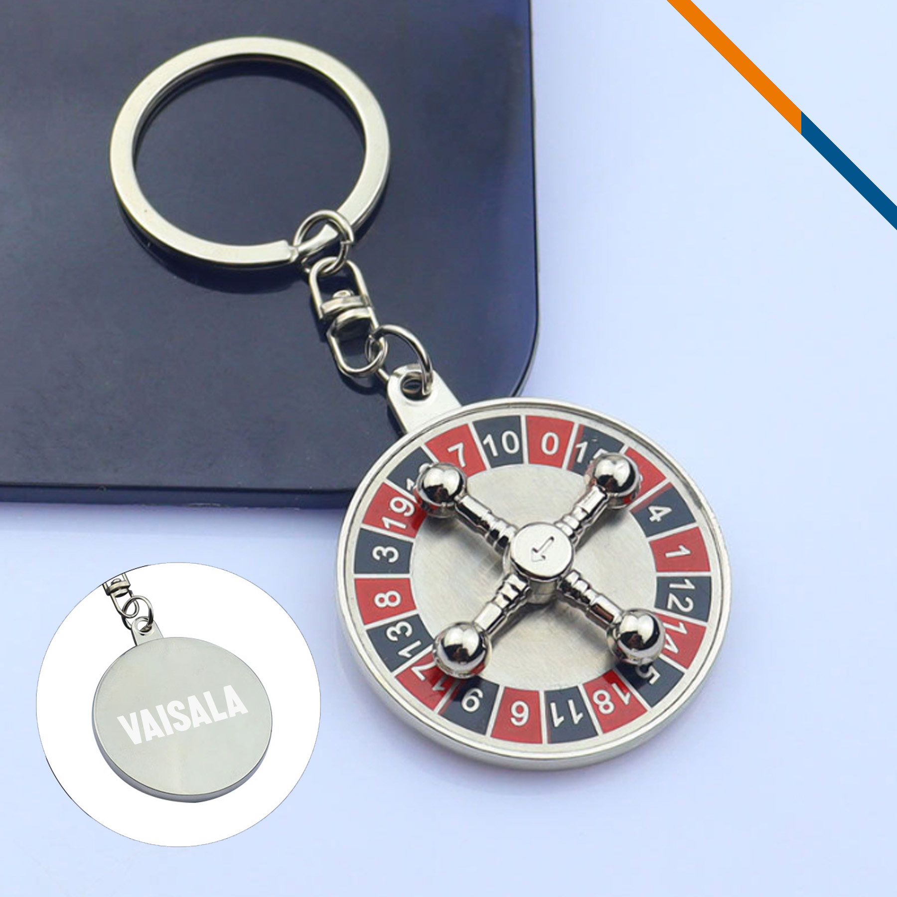 Turnex Roulette Spinner Keychain 3