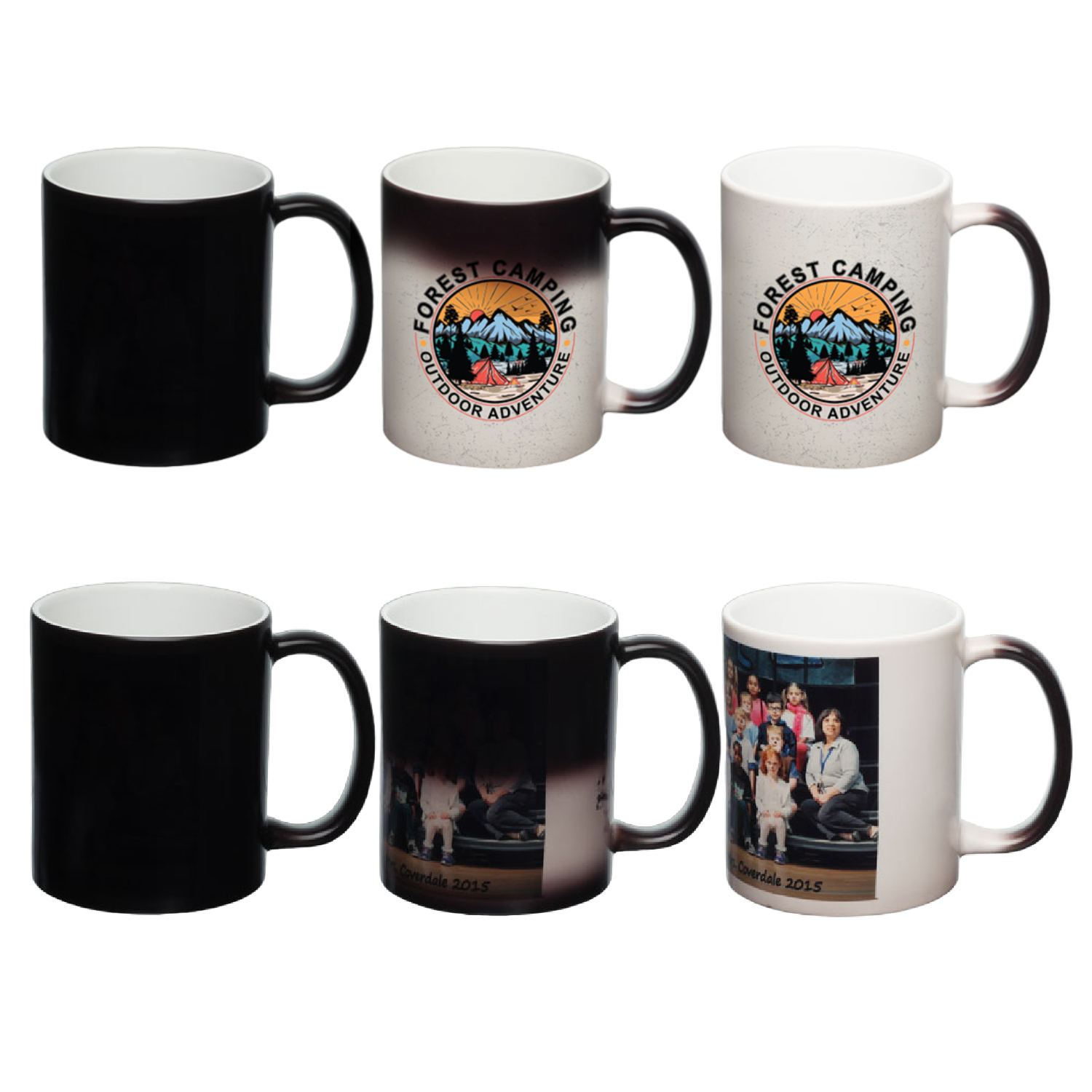 Color Changing Ceramic Coffee Mug, 11 oz. 3